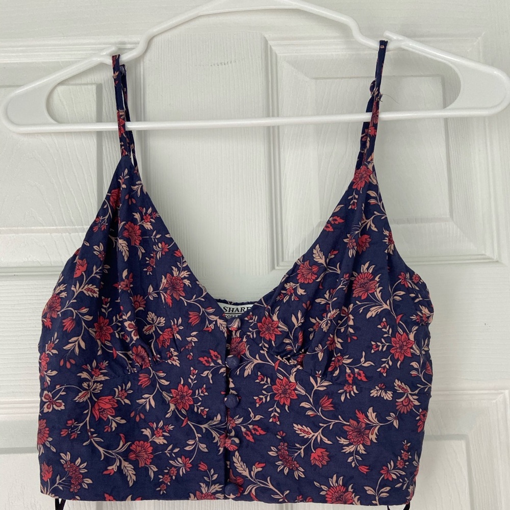 Princess Polly Cropped Button up top